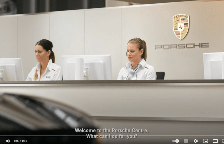 Porsche 111 video