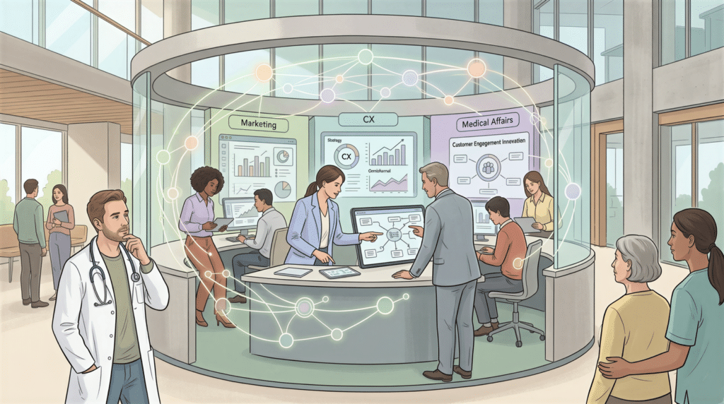 Building Things around internal functions and not around customers